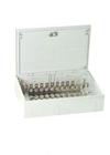 Screw / Key Lock Krone Cable Distribution Box 100 Pair For LSA Module