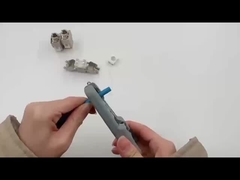 Instrucción de instalación del tipo blindado Keystone Jack