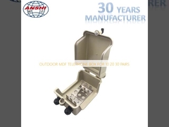 CAJA TELEFÓNICA DE MDF PARA EXTERIOR PARA 10 20 30 PARES