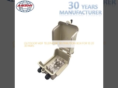 CAJA DE DISTRIBUCIÓN TELEFÓNICA DE MDF PARA EXTERIOR PARA 10 20 30 PARES
