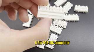 Tipo bloque de terminales del conector del PWB IDC de 8 pines 110 con paso de 3,81 mm para electricidad confiable