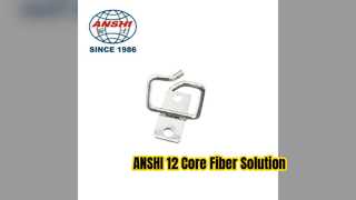Solución FTTH de caja de fibra óptica ANSHI de 12 núcleos