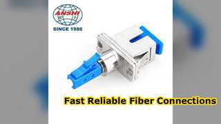 Cable de conexión de fibra óptica SC confiable para redes FTTH