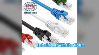 Módem de fibra óptica de alta velocidad para Internet residencial confiable