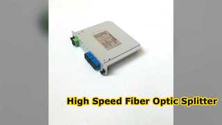 Divisor PLC de fibra óptica 1x8 de alto rendimiento para FTTH