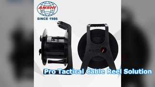 Heavy Duty Tactical Cable Reel for Professional Networking