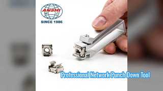 Herramienta de perforación profesional para cableado de red