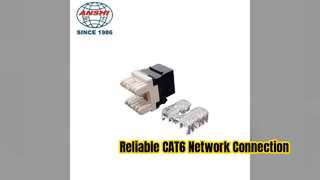 Conector de cable de red confiable CAT6 UTP Keystone Jack