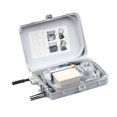FTTH FAT Box Fiber Distribution Box 16 Cores 24 Core 330 * 225 * 90 Light Weight / Small Size