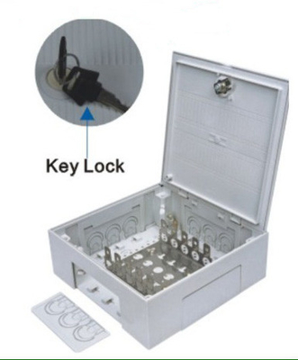ABS Material Cable Termination Box Fire Resistant 210 X 135 X 85 mm Mounting To Walls
