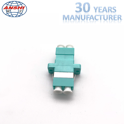 LC Duplex Singlemode OM3 Optical Fiber Adaptors For Fiber Distribution Box