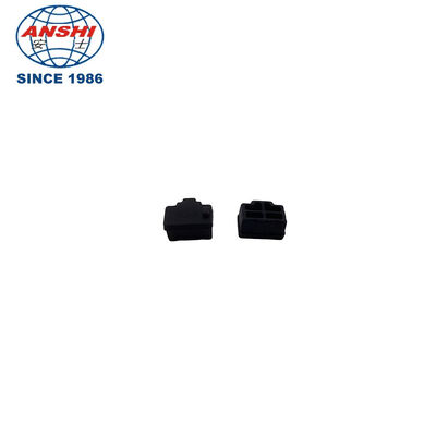 Silicone Black Corrosion Resistant RJ45 Port Dust Cover for Ethernet Port Protection