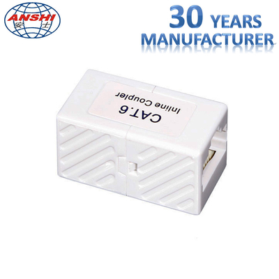 Small Cat5e Cat6 Utp Rj45 Inline Keystone Coupler