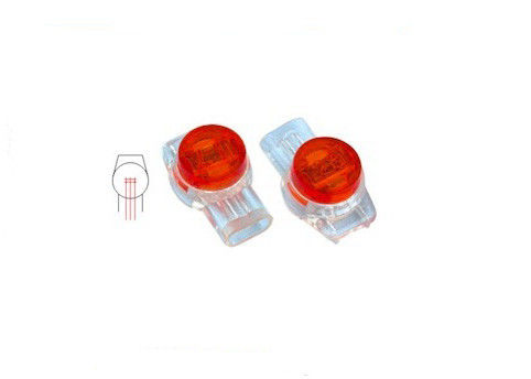 Conectores femeninos de 3M Connector IDC, conector ROJO triple del Pin 3M UR2 Connector