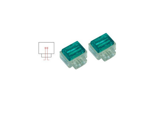 Conector 3M Conectores de alambre Verde Conector de unión de bloqueo de 1,2 mm 7
