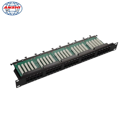 El profesional 110 IDC/el panel de remiendo de la corona IDC Cat3, 25/50 vira el panel de remiendo hacia el lado de babor de la voz 6P4C