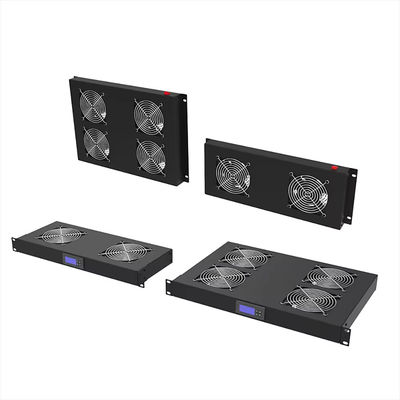 Revestimiento de red de la unidad de ventilación de 2 ventiladores de 4 ventiladores montado en el bastidor