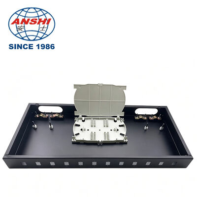 12 Port FC ST Fiber Patch Panel Round Mouth Indoor Fiber Optic Joint Box for FTTH Network Optical Equipment