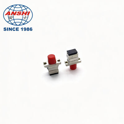 Adaptador de Fibra Óptica SC/LC/ST de Alta Precisión, Acoplador de Fibra Monomodo y Multimodo, Conector Integrado para Cable Óptico