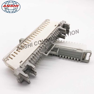 KRONE 237A 10 Pair Disconnection Module with Flame Retardant UL94-V0, Silver-plated Phosphor Bronze Contacts and Modular Design