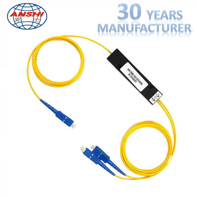 102 1:4 SC/UPC SC/APC Alta fiabilidad de la caja de distribución FTTH PLC Splitter para la red óptica pasiva